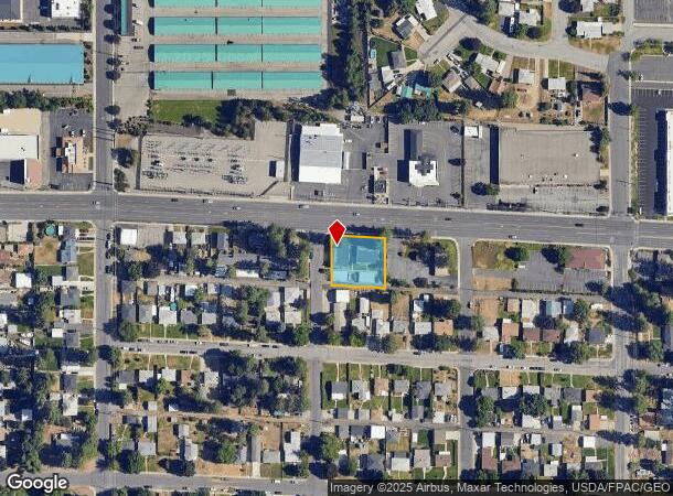  1237 W Francis Ave, Spokane, WA Parcel Map