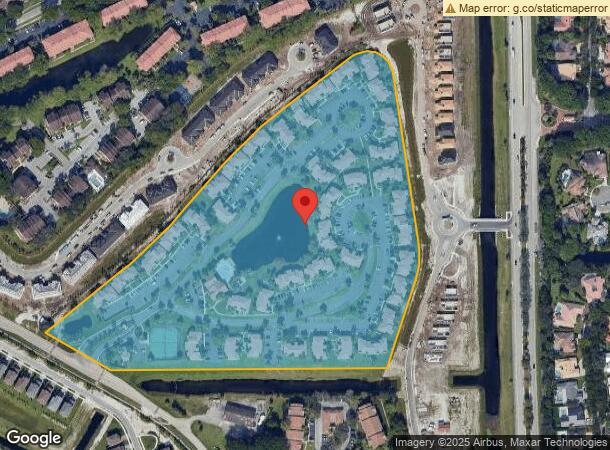  5664 Arbor Club Way, Boca Raton, FL Parcel Map