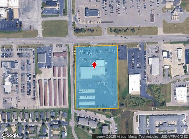 1313 E Us Highway 223, Adrian, MI Parcel Map