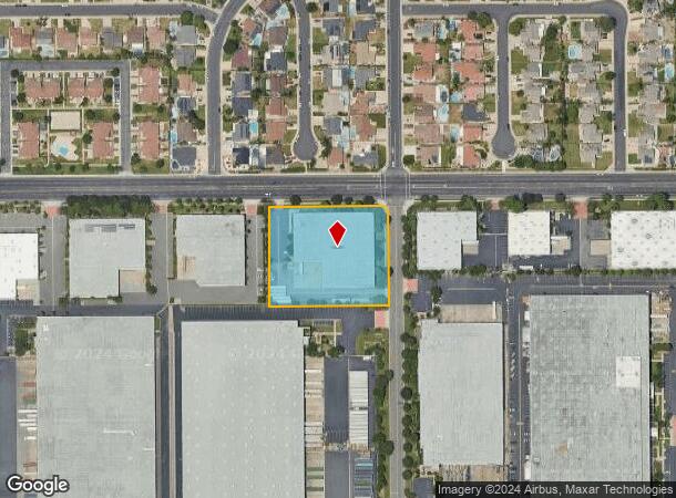  4277 Schaefer Ave, Chino, CA Parcel Map