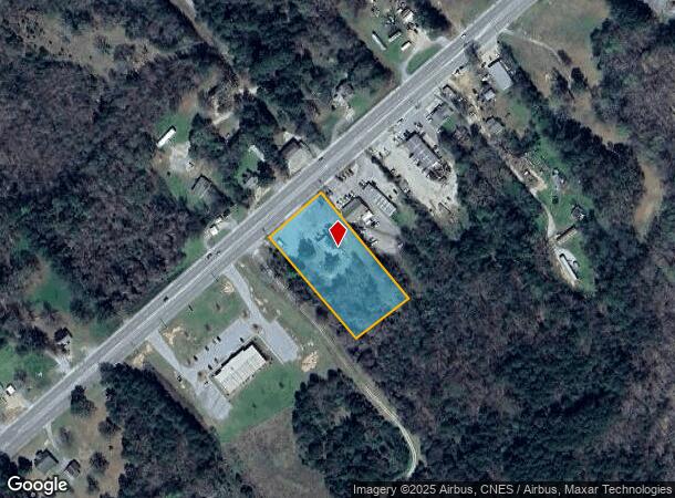 103 Highway 72 W, Abbeville, SC Parcel Map