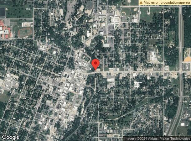  221 E Downing St, Tahlequah, OK Parcel Map