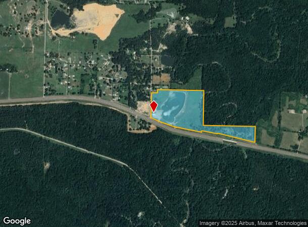  10 Carter St, Central City, AR Parcel Map