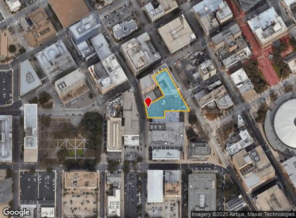  811 Taylor St, Fort Worth, TX Parcel Map
