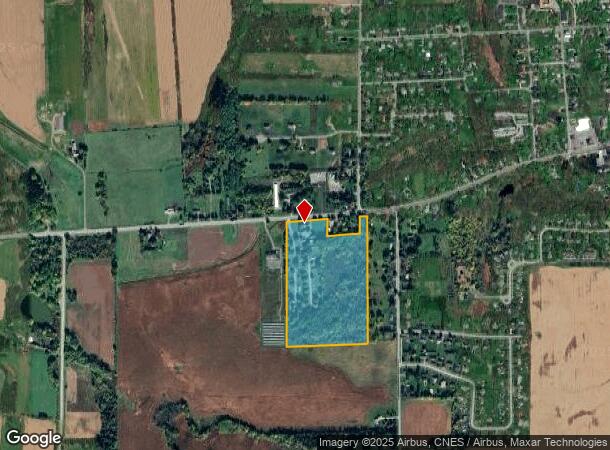 7042 W Main Rd, Lima, NY Parcel Map
