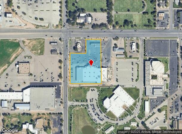  5725 19Th St, Lubbock, TX Parcel Map