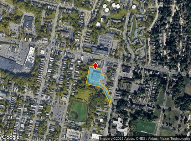  258 Hoosick St, Troy, NY Parcel Map