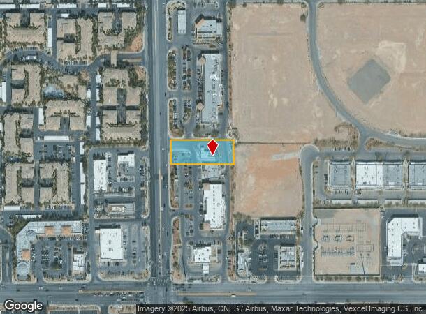 7204 S Durango Dr, Las Vegas, NV Parcel Map