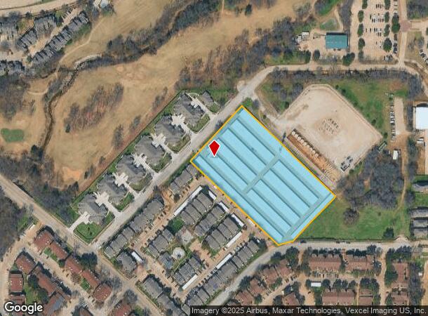 8900 Creek Run Rd, Fort Worth, TX Parcel Map