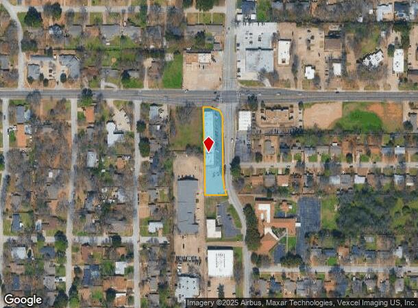 1012 N Davis Dr, Arlington, TX Parcel Map