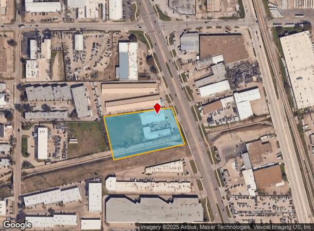  11055 Harry Hines Blvd, Dallas, TX Parcel Map