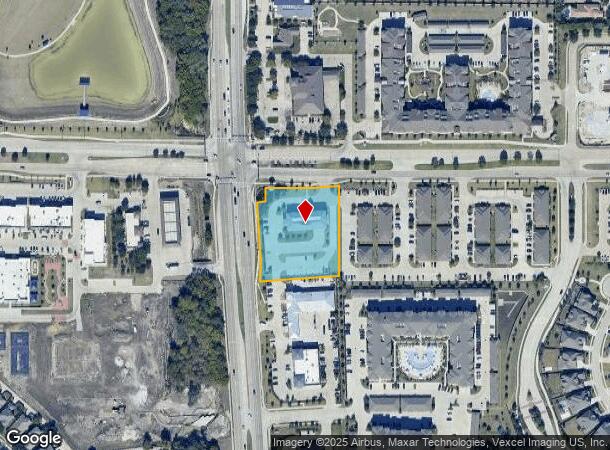  6551 S Custer Rd, Mckinney, TX Parcel Map