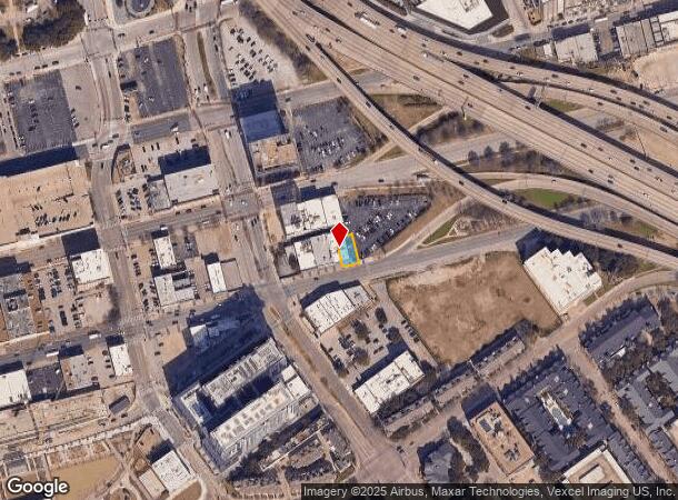  2215 Commerce St, Dallas, TX Parcel Map