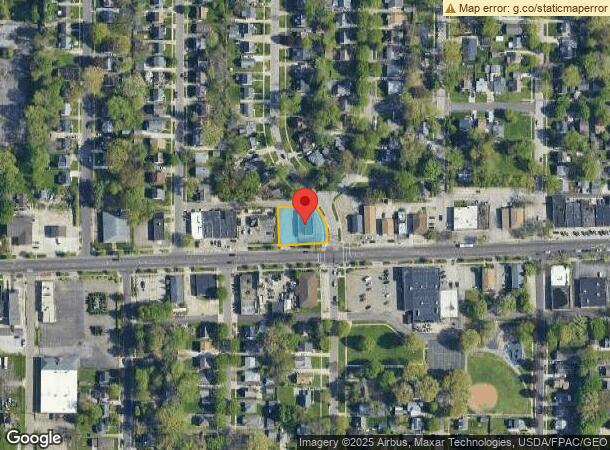  1414 Copley Rd, Akron, OH Parcel Map