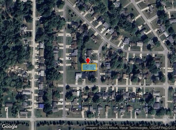  2912 York Dr, Lorain, OH Parcel Map