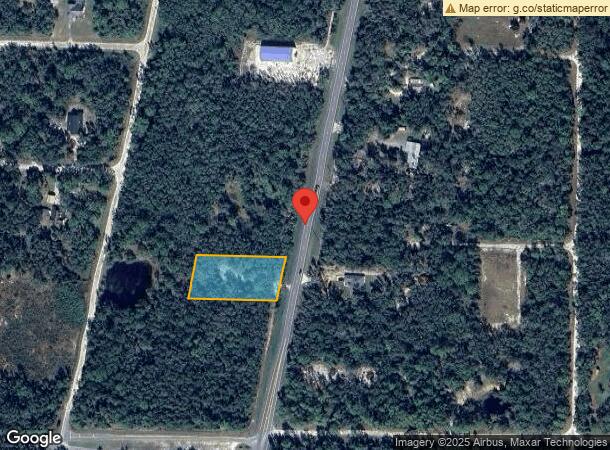  7469 Treiman Blvd, Webster, FL Parcel Map