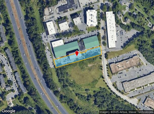 1422 Clarkview Rd, Baltimore, MD Parcel Map