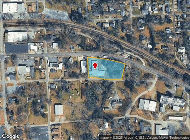  268 E Currahee St, Toccoa, GA Parcel Map