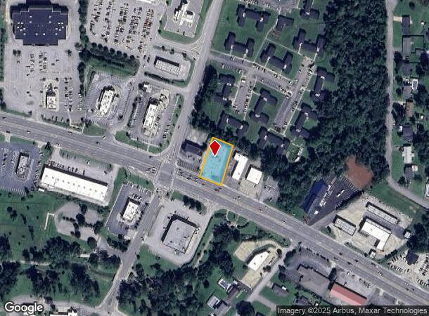  1247 Battlefield Pky, Fort Oglethorpe, GA Parcel Map