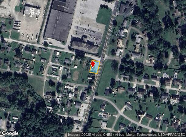  1107 N State Route 2 Hwy, New Martinsville, WV Parcel Map