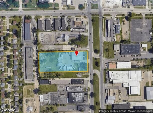  24705 Mound Rd, Warren, MI Parcel Map