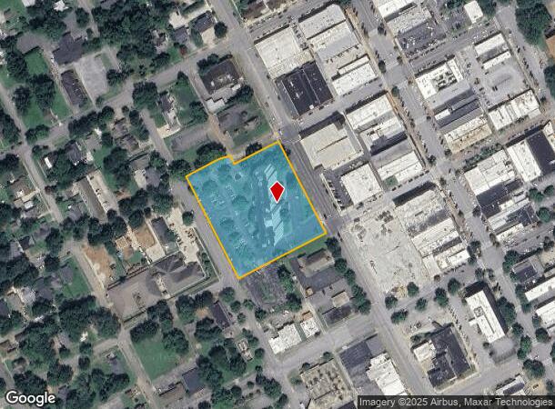 Pine St, Florence, AL Parcel Map