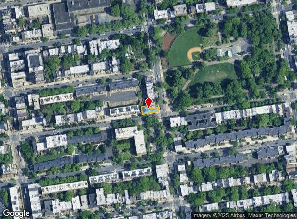  734 Marcy Ave, Brooklyn, NY Parcel Map
