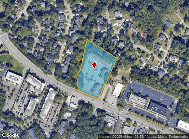  211 E Six Forks Rd, Raleigh, NC Parcel Map