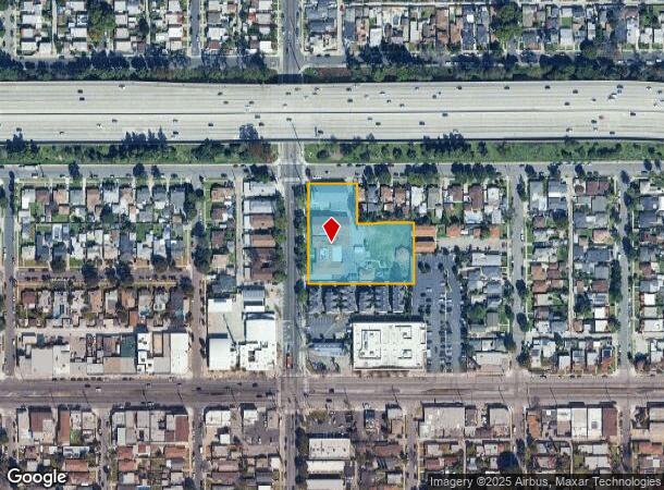  6698 Orange Ave, Long Beach, CA Parcel Map