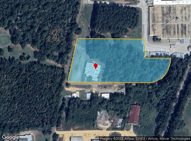  1400 Highway 51 N, Magnolia, MS Parcel Map