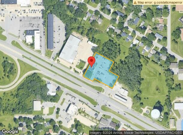  3280 University Ave, Waterloo, IA Parcel Map