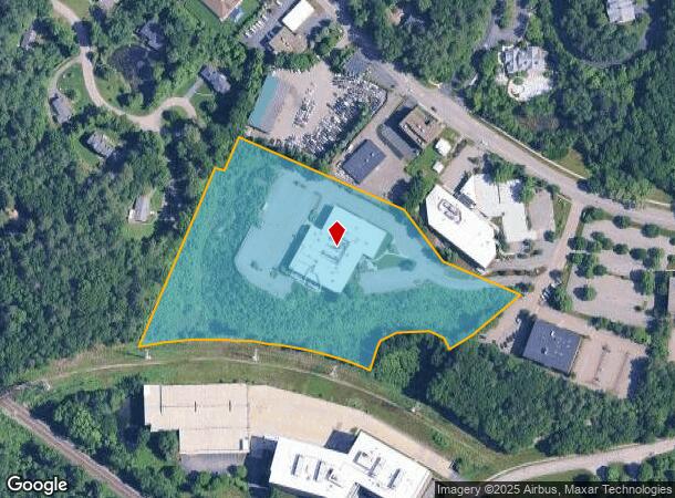  1432 Main St, Waltham, MA Parcel Map