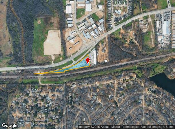 3600 W Division St, Arlington, TX Parcel Map