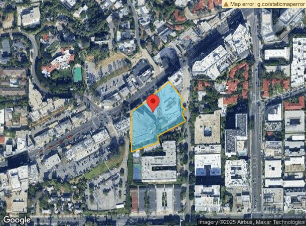  8570 W Sunset Blvd, West Hollywood, CA Parcel Map