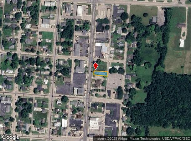 216 N Main St, New Carlisle, OH Parcel Map