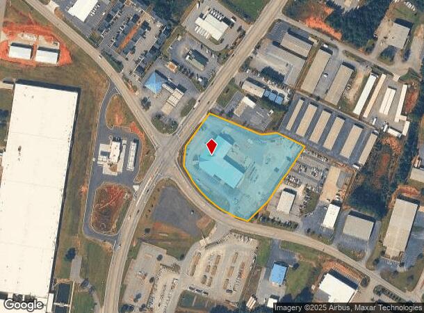  1700 Pearman Dairy Rd, Anderson, SC Parcel Map