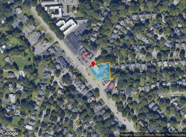 1492 Monroe Ave, Rochester, NY Parcel Map