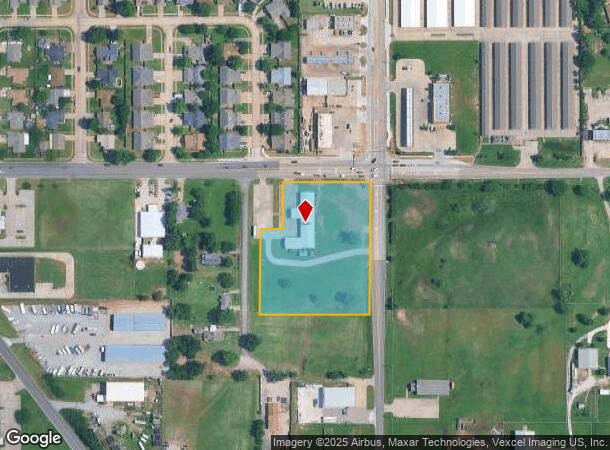 2009 S Eastern Ave, Moore, OK Parcel Map