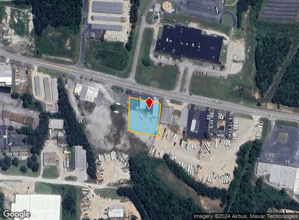  1037 Pacific Ave, Bremen, GA Parcel Map