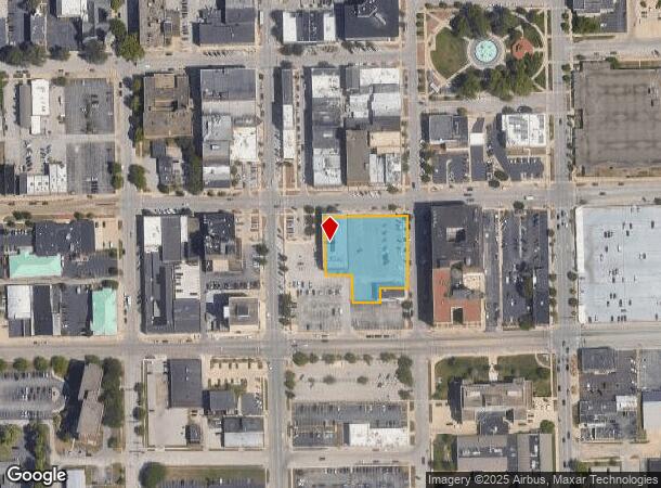  135 E Main St, Decatur, IL Parcel Map