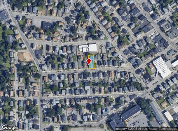 31 Parker St, Central Falls, RI Parcel Map