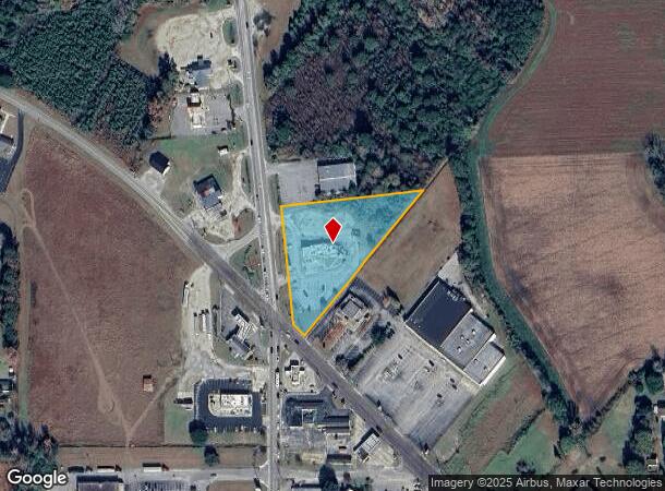  1004 N Brown St, Chadbourn, NC Parcel Map