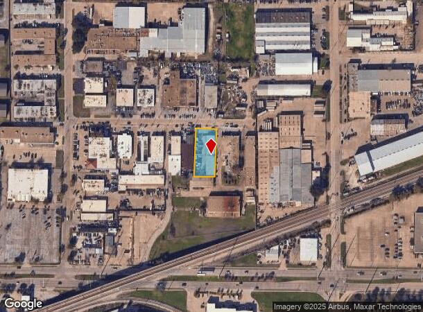  3014 Benton St, Garland, TX Parcel Map