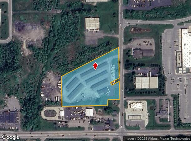 1599 Wayneport Rd, Macedon, NY Parcel Map