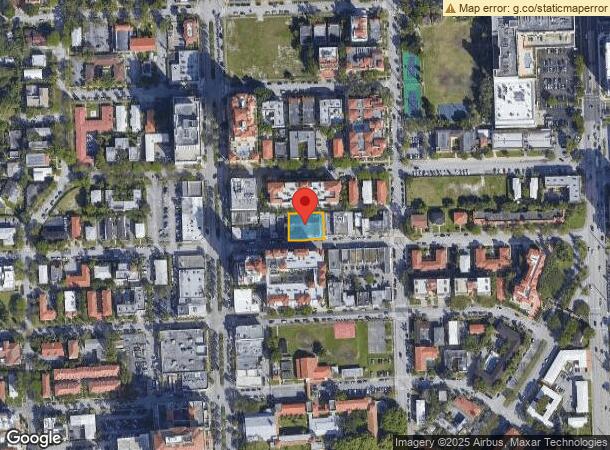  145 Madeira Ave, Coral Gables, FL Parcel Map