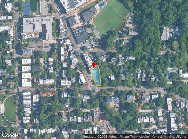 1715 Wisconsin Ave Nw, Washington, DC Parcel Map