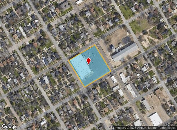1320 N 25Th St, Waco, TX Parcel Map