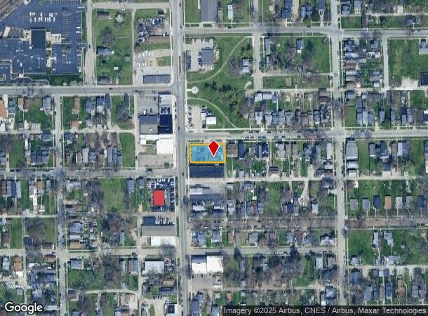  2021 Fairfield Ave, Fort Wayne, IN Parcel Map