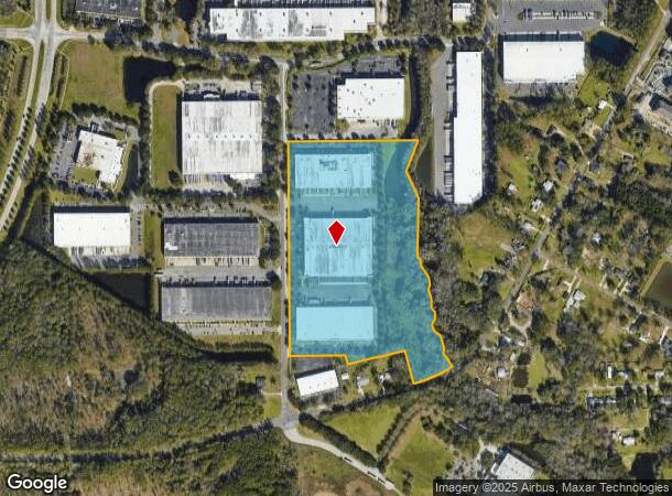  13845 Alvarez Rd, Jacksonville, FL Parcel Map