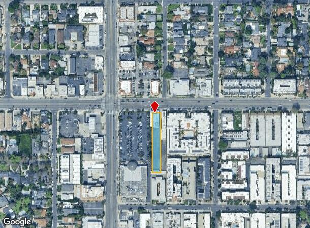 12034 Riverside Dr, Valley Village, CA Parcel Map